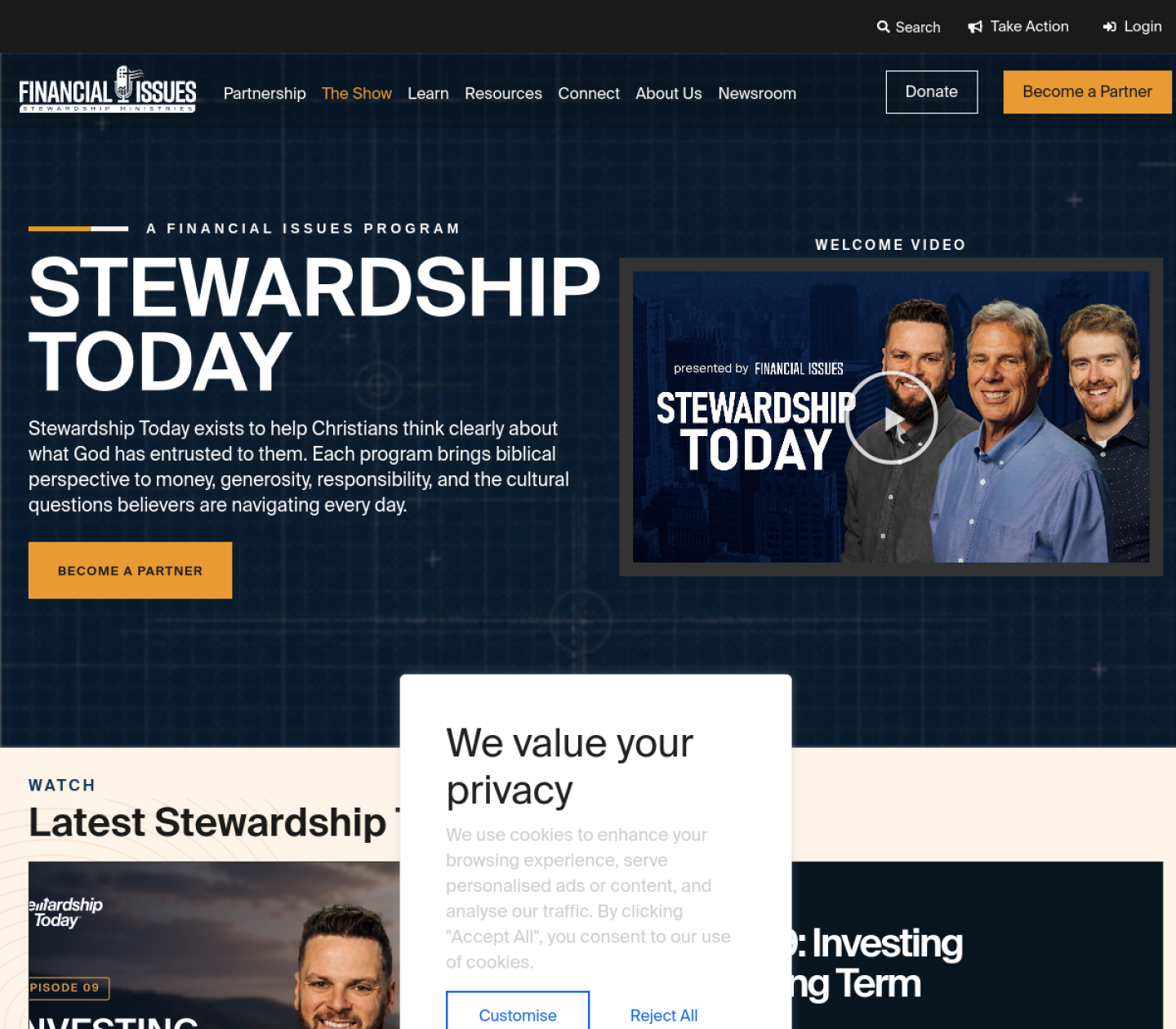 Updated Stewardship Today program page